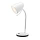 Sara USB Desk Lamp White - A13011WHT-USB