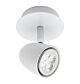 Villa LED Single 6W 1 Light Spotlight White - A15131