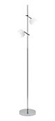 Lyndsay 2 Light LED Floor Lamp Chrome - A49622CH