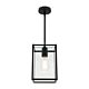 Manchester Small Single Pendant Light Black - MG6221S