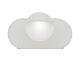 Lexi Single 5W LED Vanity Wall Light White Finish / Cool White - MW1505WH