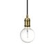 Avra 1 Light Pendant Suspension Antique Brass - 84800025