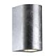 Canto Maxi GU10 240V Up & Down Wall Pillar Light Galvanized - 49721031