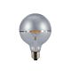 Sphere 95 6W Decorator Head Chrome LED Filament E27 - A-LED-8506227CS