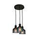 Maison 3 Light Pendant - Blue OL69321BK + OL69256BK + OL2255/15BL