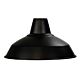 Warehouse 310mm Metal Shade Matt Black - OL2260/31BK