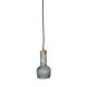 Panto 2 Scandustrial 1 Light Pendant Concrete/Timber - OL64723