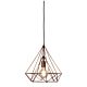 Lenox 1 Light Cage Pendant Antique Copper - OL67761AC