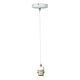 Parti 1 Light Cord Ceiling Light Suspension White - OL69253WH