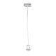 Albany 1 Light Cloth Ceiling Light Suspension White - OL69321WH