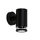 Tove 240V GU10 Fixed Wall Light Black - OL7461BK