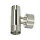 Comma Up/Down 240V Wall Pillar Light Brushed Chrome - OL7718BC