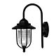 Domo 1 Light Exterior Wall Light Black - OL7850BK