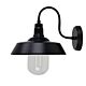 Hudson 1 Light Wall Light Black - OL7890BK