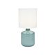 Celia 1 Light Table Lamp Green - OL90117GN