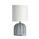 Mandy 1 Light Table Lamp White - OL90119WH