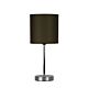 Zola 1 Light Table Lamp Chrome / Taupe - OL90120TP