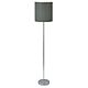 Zola 1 Light Floor Lamp Chrome / Grey - OL90121GY