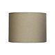 Burlap 30cm Linen Drum Shade Cream - OL91908