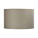 Burlap 40cm Linen Drum Shade Cream - OL91912