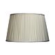 Shantung Pleated 43cm Shade Off-White - OL91915