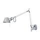 Forma 1 Light Adjustable Swing Arm Wall Light Silver - OL92965SIL