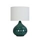 Ridley 1 Light Table Lamp Teal / Off White - OL94524