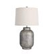 Palma Rustic Urn Table Lamp Antique Silver - OL98851