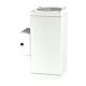 Kube Up/Down 240V Wall Pillar Light White - SG71202WH