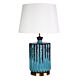 Azure Aqua Table Lamp White Shade - OL98837