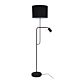 Carmen 2 Light Floor Lamp with Child Black - SL98585BK