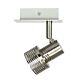 Zip 1 Light Adjustable Spotlight Brushed Chrome - OL58570/1BC