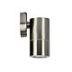 Zeta 1 Light 240V Fixed Wall Pillar Light Stainless Steel - OL7775/1SS