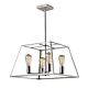 Southport 48 Contemporary Pendant Brushed Chrome - SL66904BC