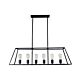 Southport 6 Light Metal Contemporary Pendant Matt Black - SL66906BK