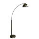 Dome 1 Light Floor Lamp Antique Brass - SL91201AB