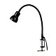 Scope Adjustable Gooseneck Clamp Lamp Black - SL98431BK