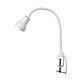 Scope Adjustable Gooseneck Clamp Lamp White - SL98431WH