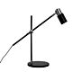 Charlie 1 Light Desk Lamp Brushed Chrome / Black - SL98533BC