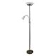 Siena Mother & Child LED Floor Lamp Brushed Chrome - SL98599BC