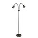 Stan 2 Light Floor Lamp Brushed Chrome - SL98822BC