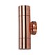 Oxley Up/Down 240V Wall Pillar Light Copper - UA7786CO