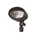 Marten 12~24V AC / DC G4 Cast Aluminium Adjustable Spike Area FloodLight Bronze - PFL1900BZ