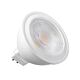 High Output 12V AC / DC 5W MR16 38 degree LED Globe Warm White - PLVS5-MR16-FL-30K