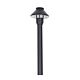 Wydra 12~24V AC / DC G4 Cast Aluminium 381mm Path Light Black - PPL1301BK-15