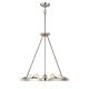 Theater Row 6 Light Pendant Imperial Silver - QZ/THEATERROW6IS