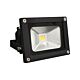 10W LED Flood Light With Remote - SLDFL10W-WW