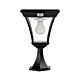 Traditional Pillar Mount LED Light With Motion Sensor - SLDPIL0008A-6.2W-PIR