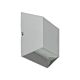 Rectangular LED Wall Light Silver - SLDWL01/SIL