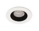 MDL-601 12 Watt Dimmable Fixed LED Downlight White & Black / Cool White - MDL-601-WHBK + MDL-16D-850